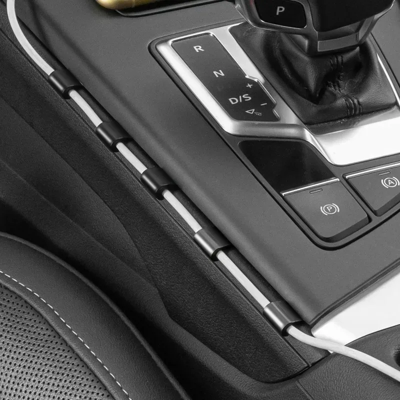 Car Cable Clips No Trace Removable Clip Wire Fix Holder Organizer for Car Dashboard Desk Office Home Charging Cable Management