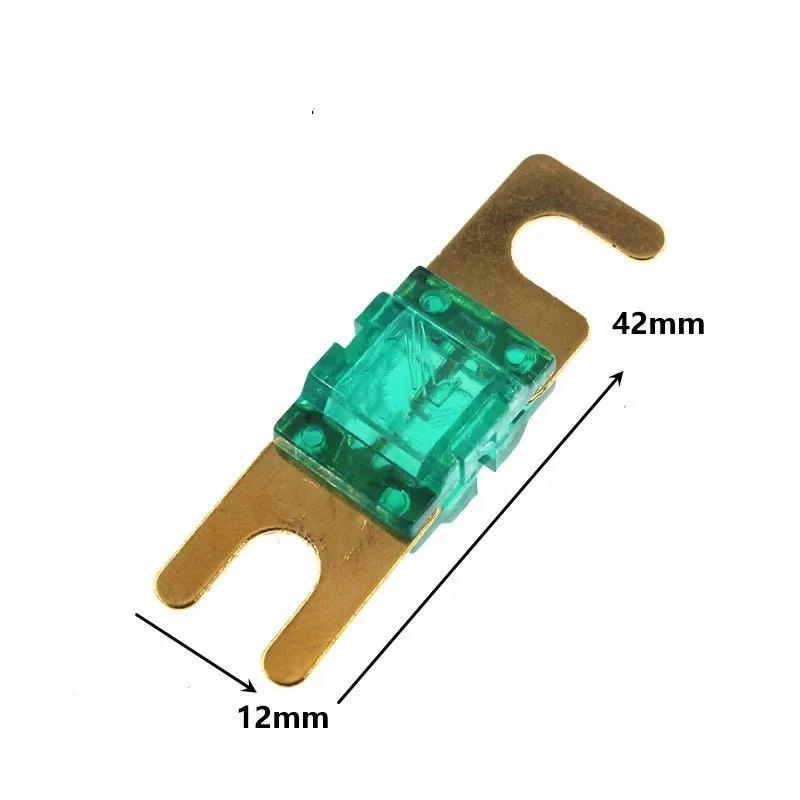 Car Audio Fuse Base Universal Inner Core Broken Container Fork Fuse 20A30A40A50A60A70A80A100A Small 2-piece Package