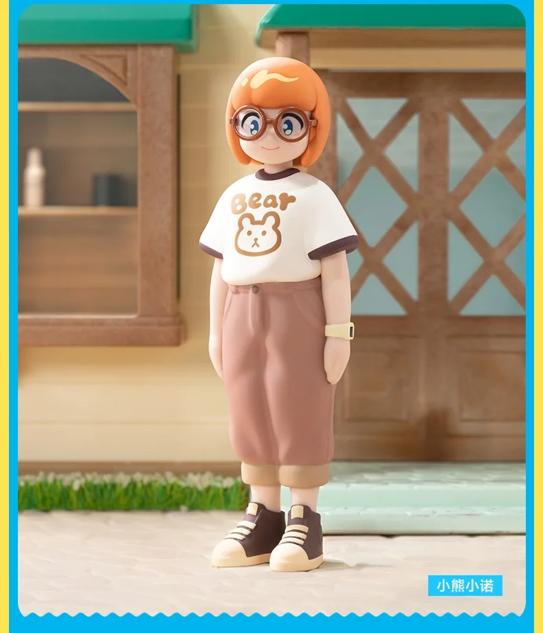 thumbnail image 1 of POP MART HELLO NORI Series Juguetes Bolsa de Adivinanzas Figura de Acción Regalo para niñas, 1 of 5