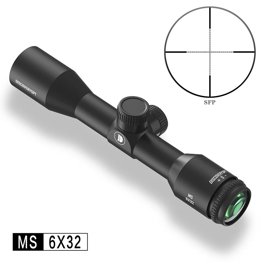 Explorer MS 6X32 Улучшенный сейсмический охотничий прицел диаметром 25, широким углом обзора и дифференциацией проводных точек