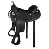 Trail Pleasure Western Horse Saddle for Horses Cordura Synthetic Material Brown Lightweight and Durable Design