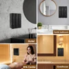 Liquid Soap Dispenser No Drill Wall Mounted Triple Shower Shampoo and Conditioner Dispenser for Home Hotel Bathroom Accessories 6