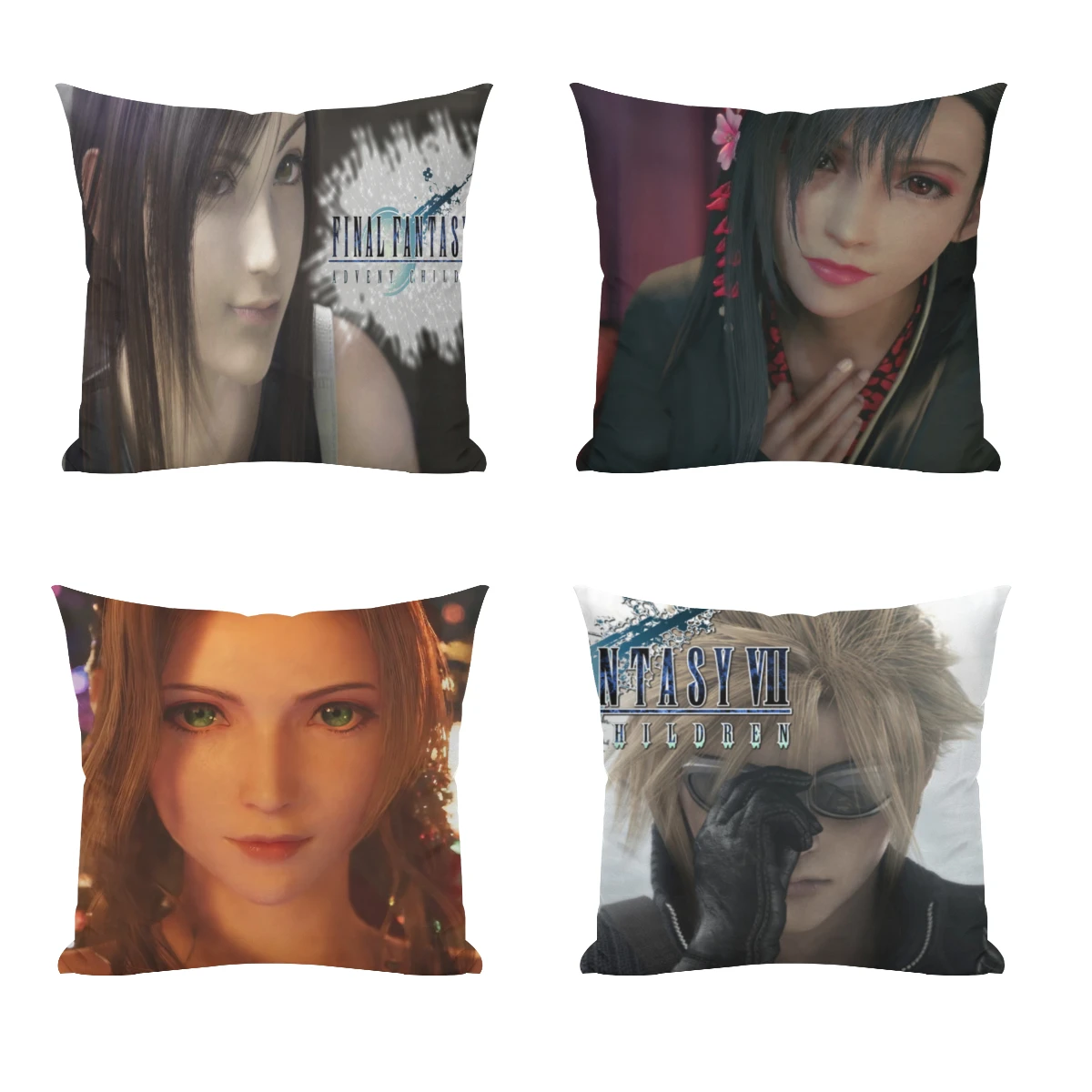 

F-Final-Fantasy-VII Cushion Office Classroom Chair Cushion Couch Pillow Bedroom Floor Winter Thick