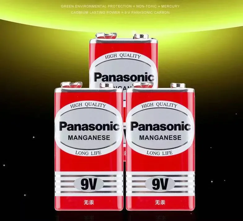 Panasonic Alkaline Power (Bronze) 9V PP3 Battery