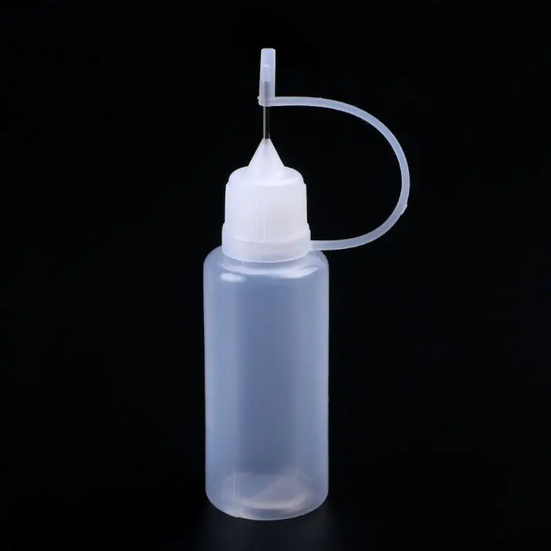 Needle Tip Bottle with Liquid Dispenser Oil Solvent Applicator Dropper