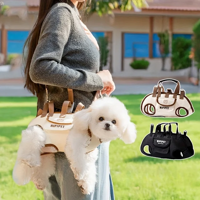 Small Dog Harness Bag Dog Leash Outdoor Portable Breathable Traction Puppy Backpack Can Be Carried Cat Sling Bag Pet Supplies Small Dog Harness Bag Dog Leash Outdoor Portable Breathable Traction Puppy Backpack Can Be Carried Cat Sling Bag Pet Supplies