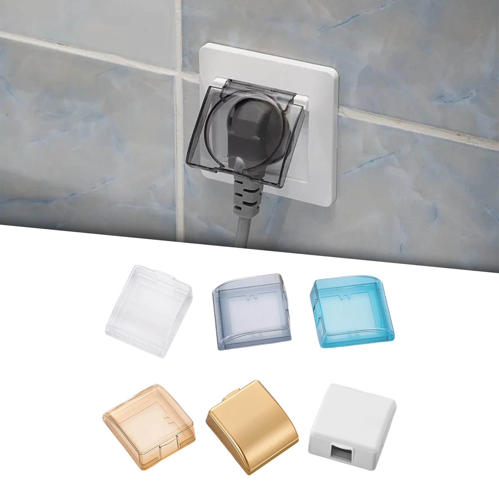 Description Picture 5 of itemOutlet Cover Boxes Wall Switch Cover 118 Type Socket Protection Box Outdoor Socket Protector for Office Living Room
