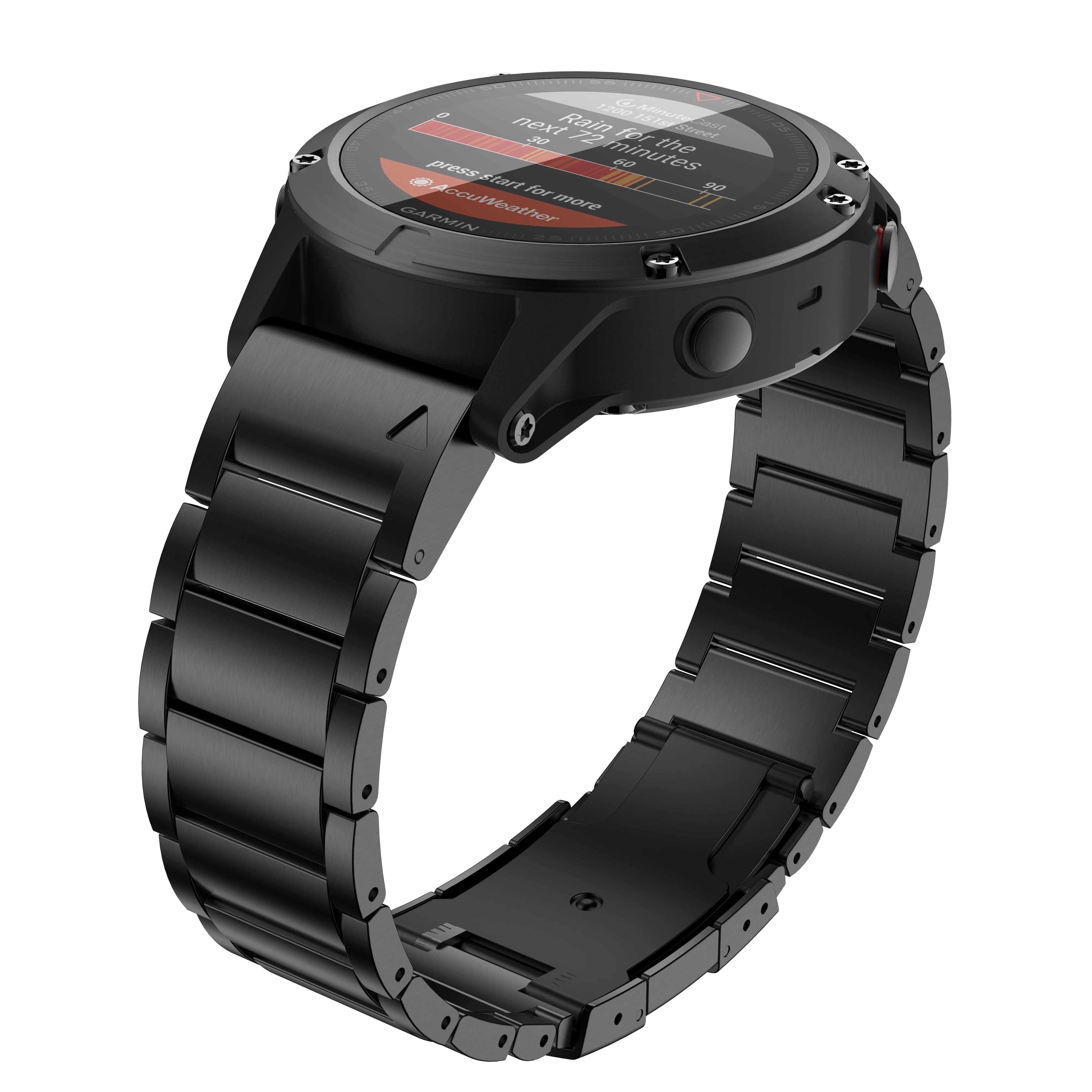 Premium Titanium Alloy Watch Band - 22mm & 26mm Bracelet