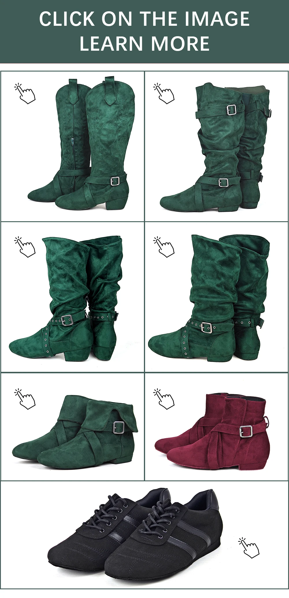 Jouncing suede sole boot - image 5