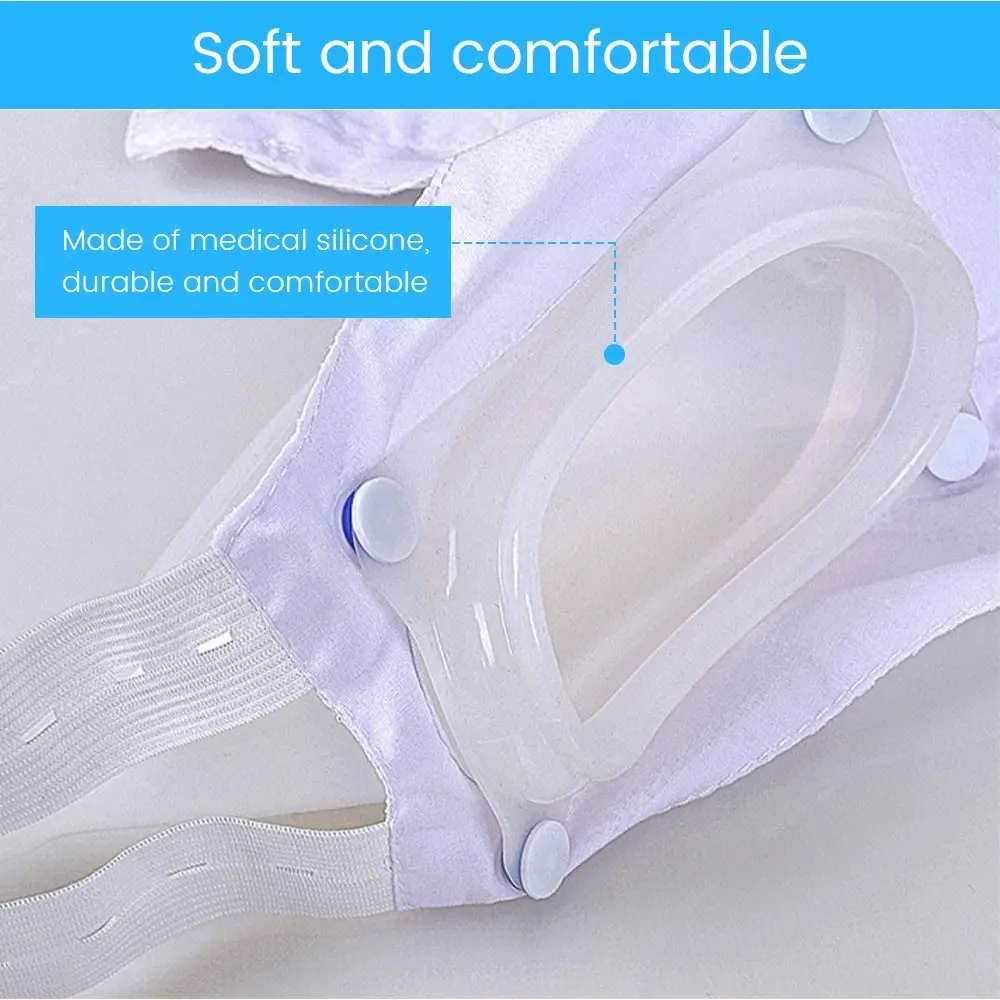 Reusable Older Men Woman Silicone Urine Collector Bags Large Capacity Adults Urinal with Urine Catheter Bags Male Female Toilet