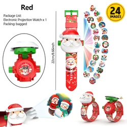 Dinosaur Projection Watch Toy with 24 Patterns - Fun & Educational Gift (1PCS - Christmas)