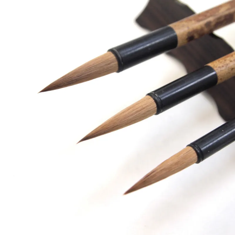 

Wolf Hair Chinese Calligraphy Writing Brush Pen Set Weasel Hair Brush Regular Script Caligrafia Watercolor Painting Calligraphie