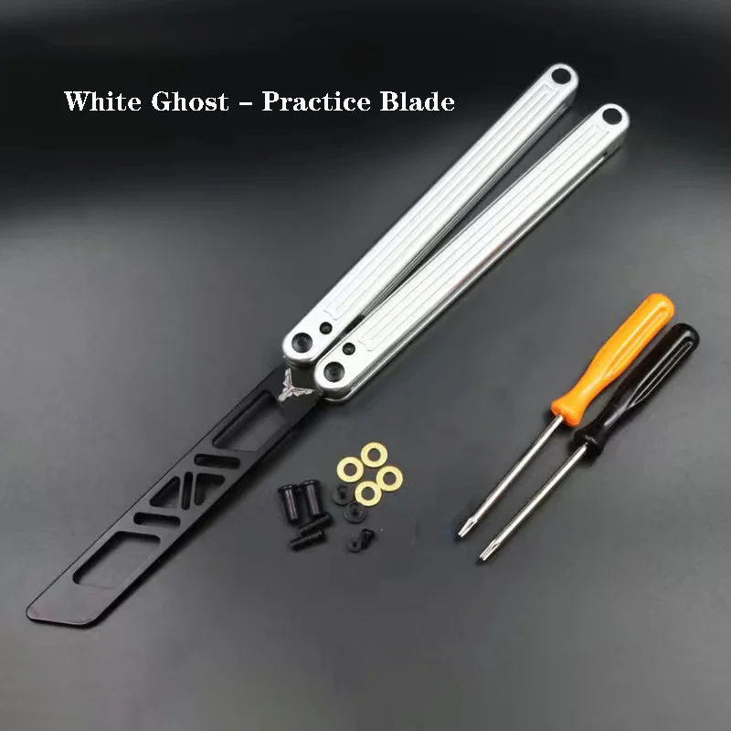 Butterfly Knife Flipper Balisong Trainer Comb Glidr Arctic Clone