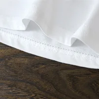 Été solide enfants coton décontracté à manches courtes blanc rouge noir T-shirts filles bébé vêtements enfants garçons enfant en bas âge hauts de haute qualité 6