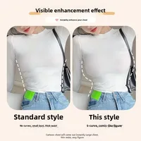 Tagkita Sexy Pure Color Full Cup Bra Vest Style Women's Underwear with Removable Chest Pad for Inner And Outer Wear - Image 2