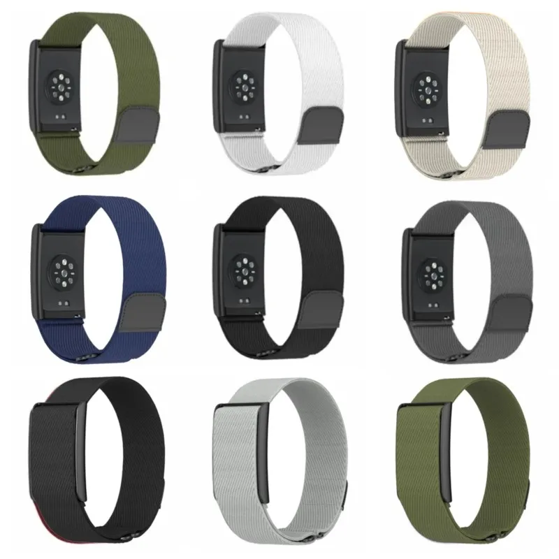 Adjustable Stretchy Nylon Loop Sport Band with Adapter Frame