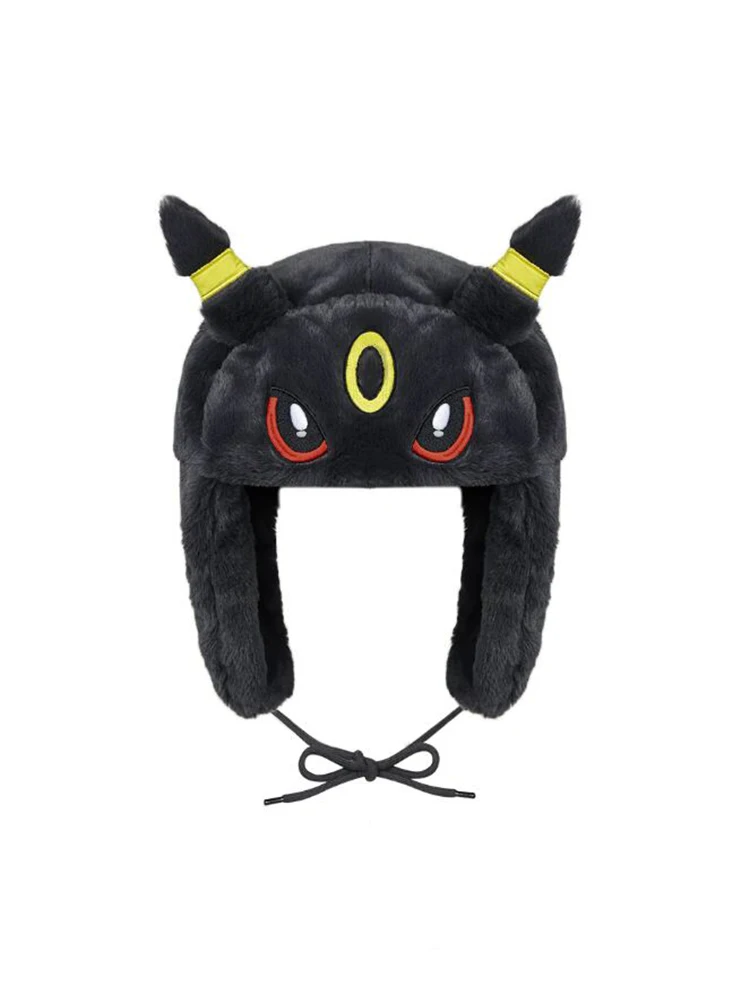 Fashion Winter Warm Ushanka Hat Black Monster Winter Women's Cap Trapper Woman Ski Hats Caps winter hat,fashion hat,earflap hat