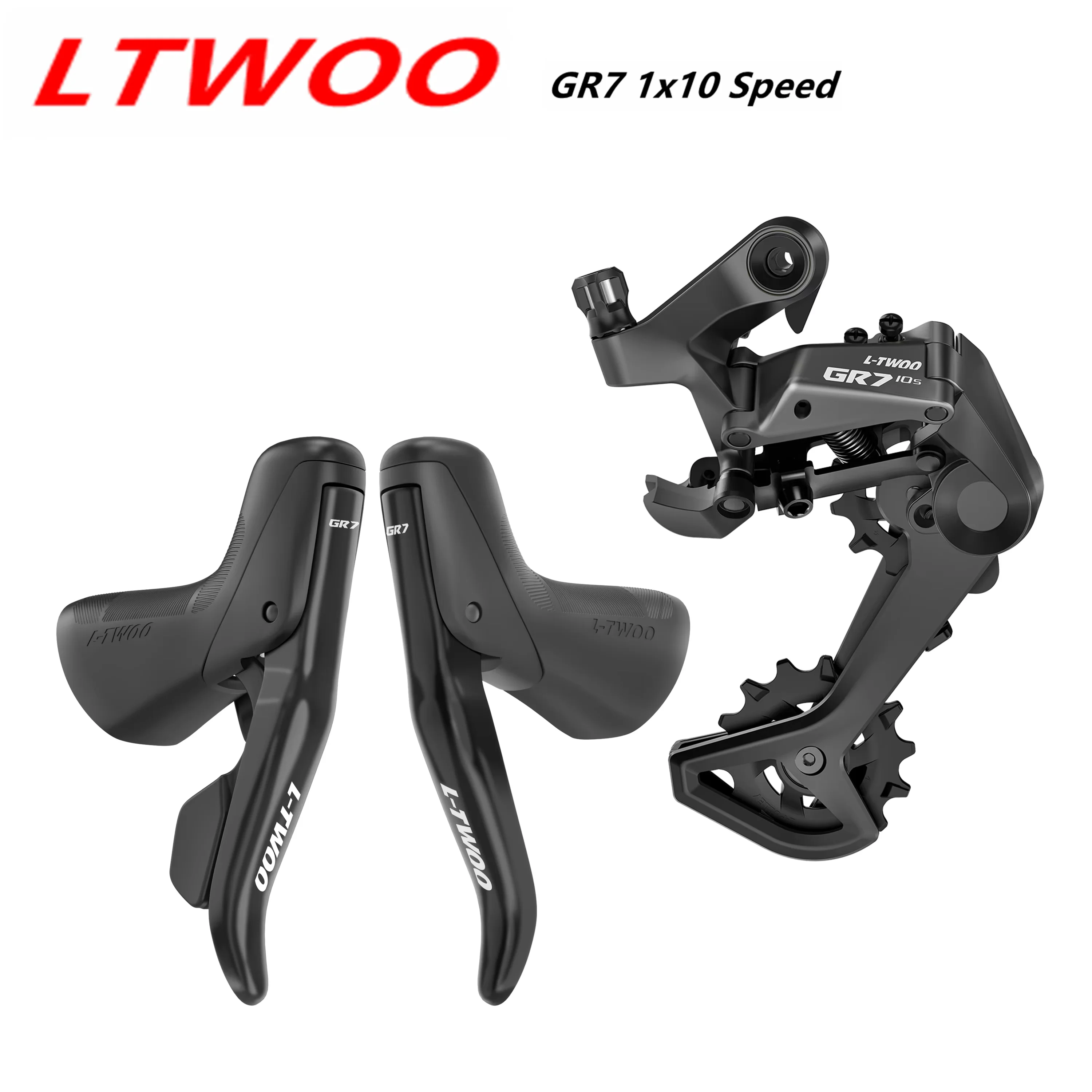 LTWOO GR7 1x10 Speed Road Groupset R/L Shifter + Rear Derailleurs for gravel-bikes Cyclo-Cross