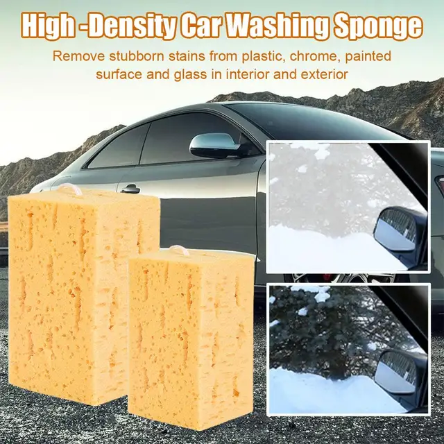 1pc Car Styling Wash Sponge Soft Large Cleaning Honeycomb Coral Car Thick  Sponge Block Car Supplies Auto Wash Tools 21x10x9cm - Sponges, Cloths &  Brushes - AliExpress