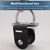 Lifting Rope Pulley Bearing Block Pulley Wheel Portable Heavy Duty Mute Roller DIY Gym Exercise Equipment 6