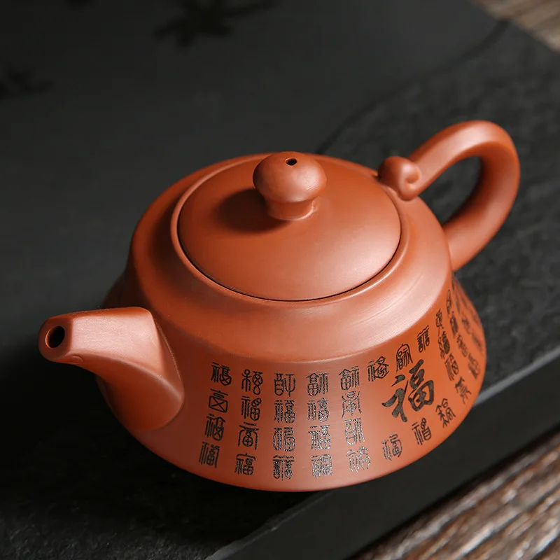 Yixing Raw Ore Household Teapot Handmade Large Capacity Tea Making Device Ceramic Purple Sand Kung Fu Tea Set Mainland China