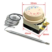 Thermostat de réfrigérateur à degrés Celsius, interrupteur de température, congélateur, réfrigérateur, congélateur 1