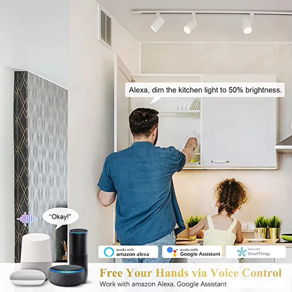 Smart LED Light Bulbs Ewelink GU10 Zigbee WiFi RGB CW WW App Control