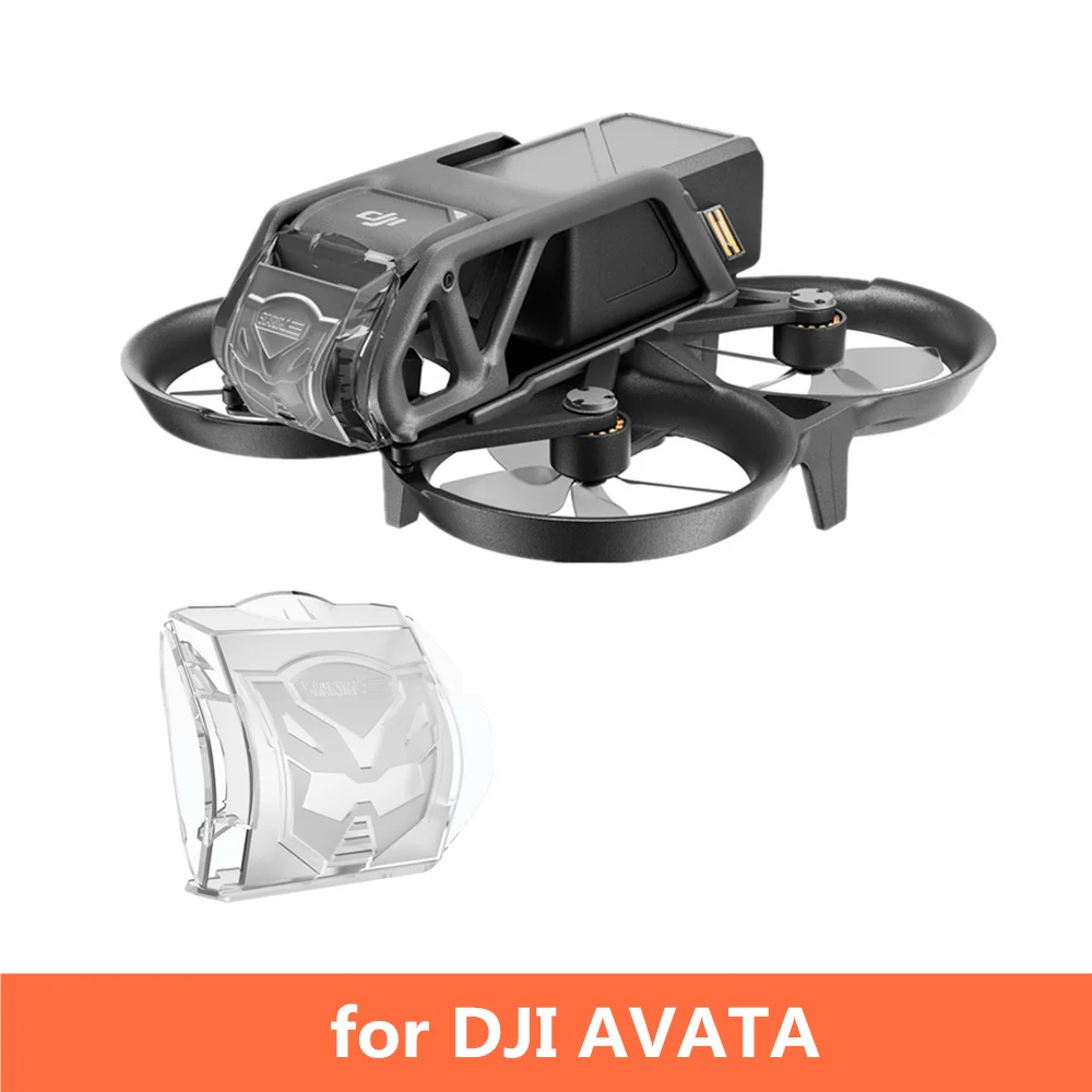 Protezione Dell'Obiettivo Per Dji Avata Drone Lens Cap Hood Protector Gimbal Cover Protettiva Per Fotocamera Trasparente Dji Avata Accessori