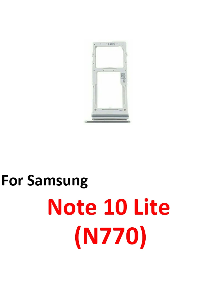 Universal SIM Card Tray Holder for Smartphones - Micro SD Chip Slot Housing