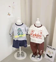 Nouveau T-shirt Enfant Série BO Printemps/Été 2026 en Pur Coton à Manches Courtes - Imprimé Dessin Animé Adorable pour Filles, Haut Confortable 3