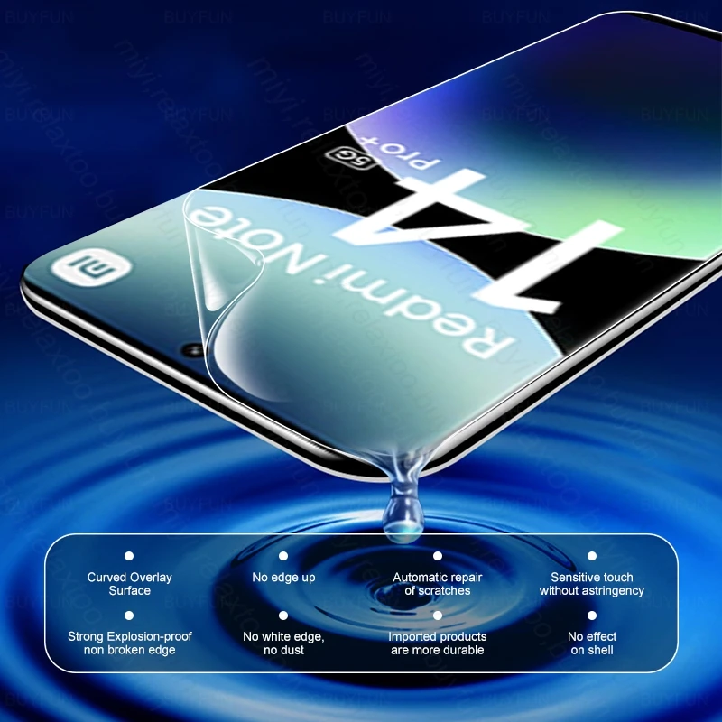 Premium Dual Pack Soft Hydrogel Screen Protectors