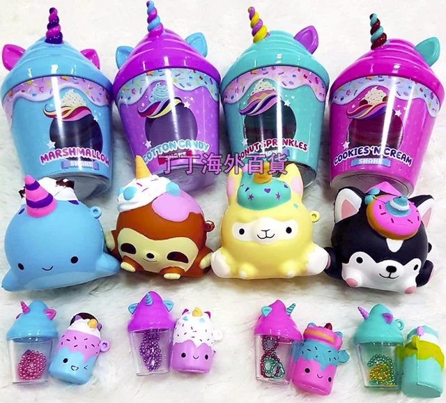 Original Cartoon Smooshy Mushy Cup N Cakes Unicorn Dolls Accessories Girls  Play House Toy Hobbies Action Figures Holiday Gifts - AliExpress