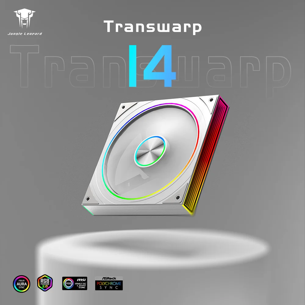 Jungle Leopard Transwarp ARGB ファン ホワイト S53a253e463da421f92501ae9a4b48