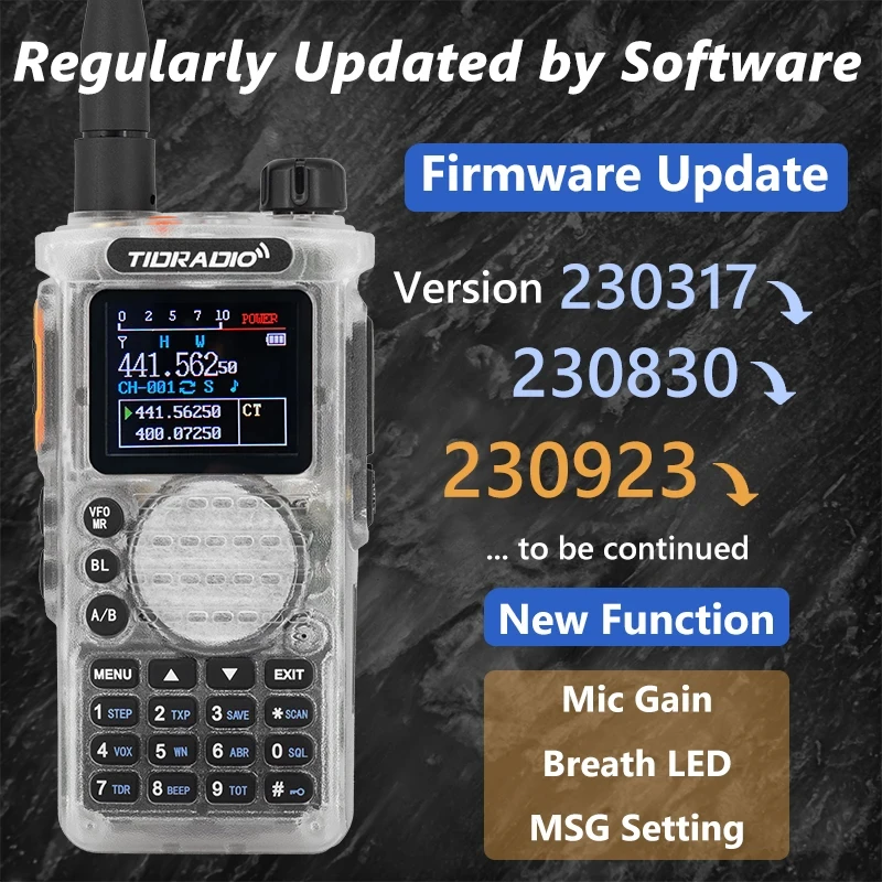 Рисунок 2 - Рация 2-го поколения TIDRADIO TD H8 10 Вт