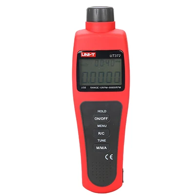 UNI-T UT371 UT372 UT372D UT373 비접촉식 디지털 타코미터 광전 속도 측정기 미니 RPM 미터 도구