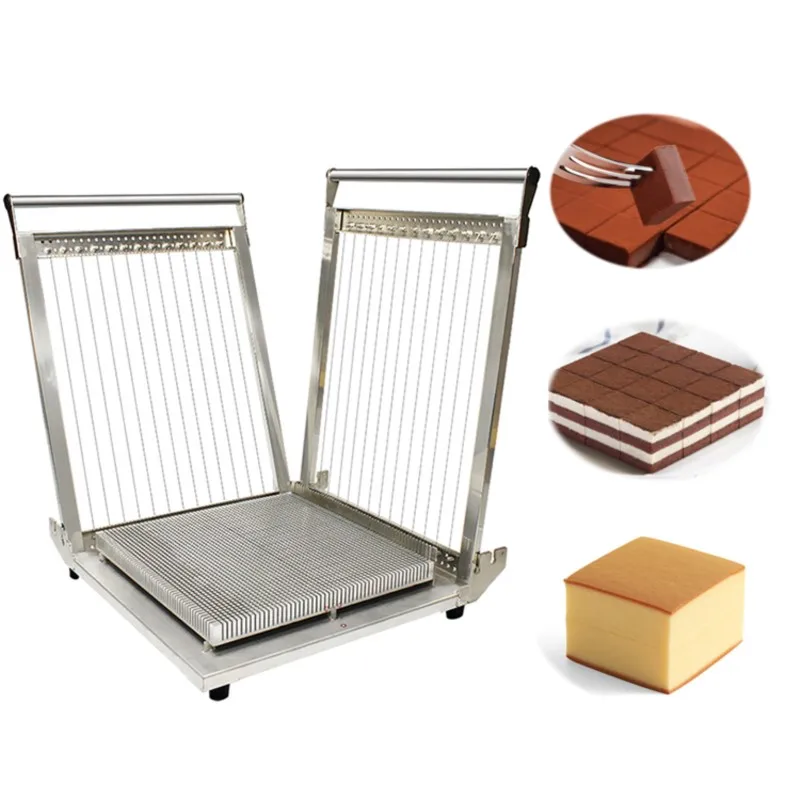 Table Stainless Steel Cheese Block Cutting Machine Chocolate Cube Cutter Chocolate Cutter Cake Chocolate Slicer Cheese Machine мозаика ametis spectrum chocolate sr07 cube непол 29x25