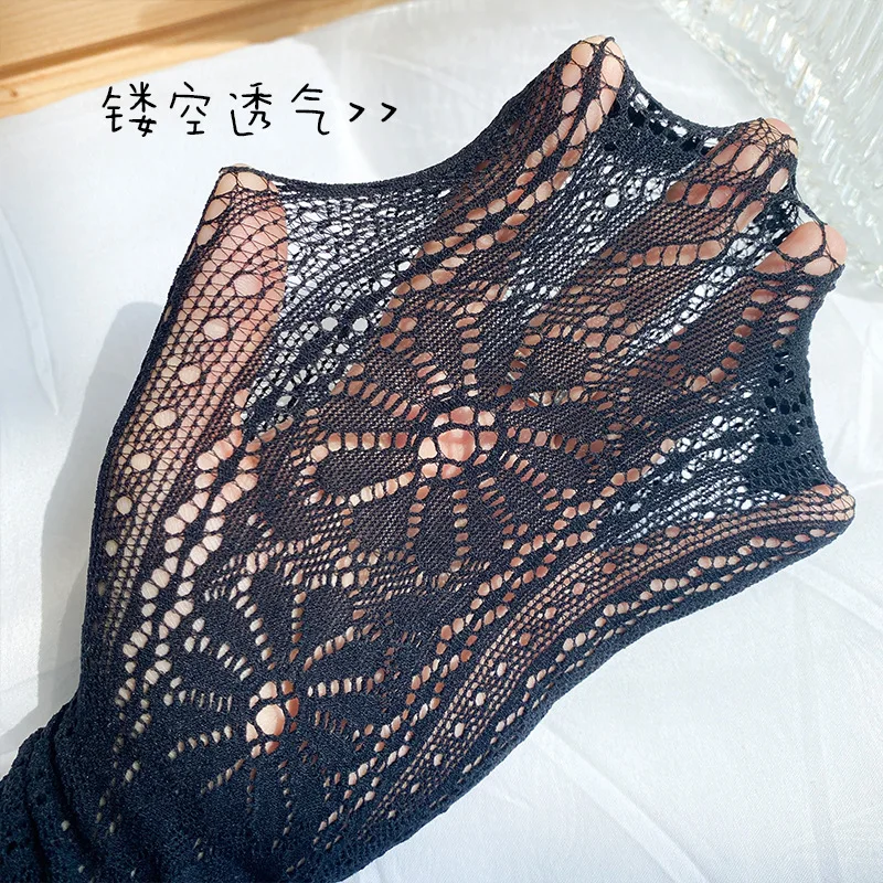 Children Girls Mesh Tights for Kids Fashion Floral Bowknot Pantyhose for Toddler Princess Retro Black White Stockings Socks