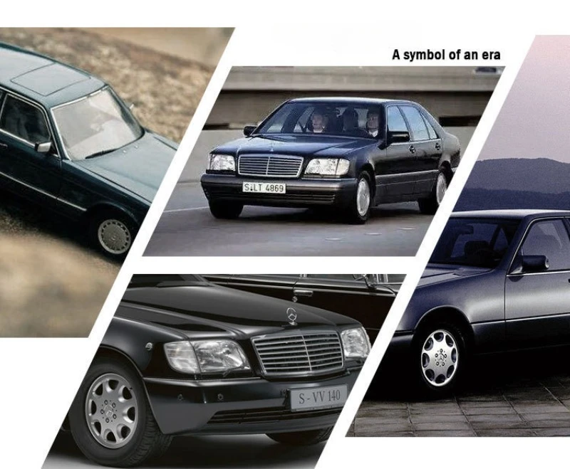1:32 Benz S-W140 Classic Alloy Car Model Diecast Toy Vehicle w