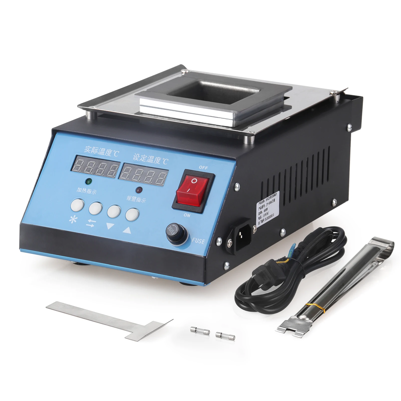 400W Pure titanium Solder Pot Tin Melting Furnace Thermoregulation