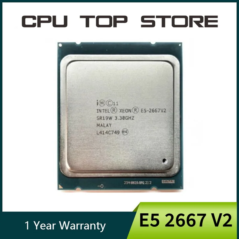 CPU Processor Intel Xeon E5 2667 V2 8-Core 3.3GHz 130W LGA 2011