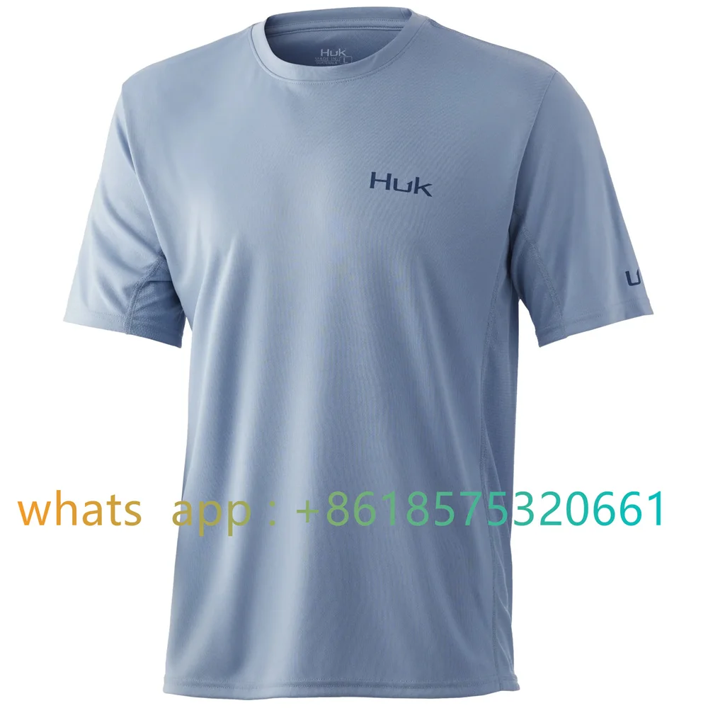 HUK Boys' Performance Fishing Logo Tee, Short Sleeve T-Shirt for Kids