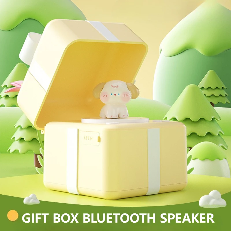 

Vinyl Record Gift Box Wireless Bluetooth Speaker High-quality Desktop Mini Subwoofer Surround Soundbar Birthday Gift 블루투스 스피커