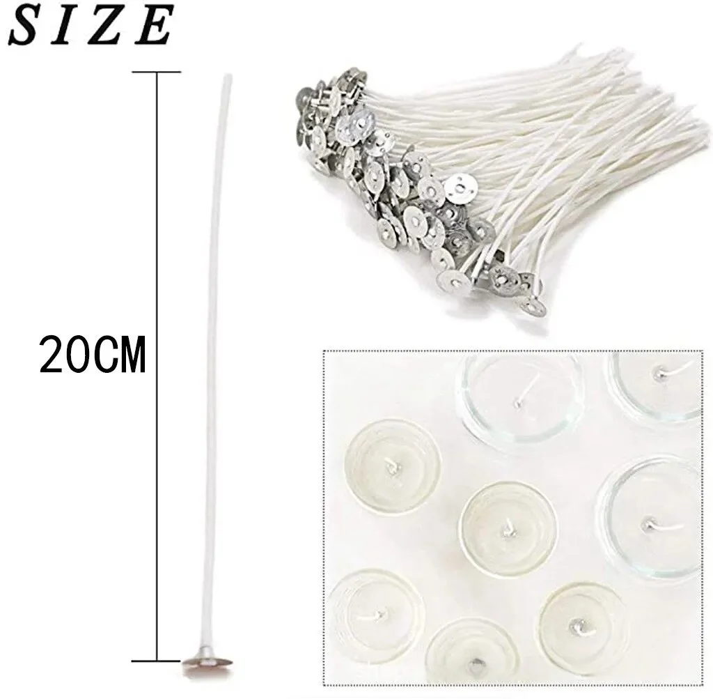 Description Picture 5 of itemDIY Cotton Thread Materials Making Aromatherapy Candles Wick Cylindrical Shape Cotton Thread Handmade Candles