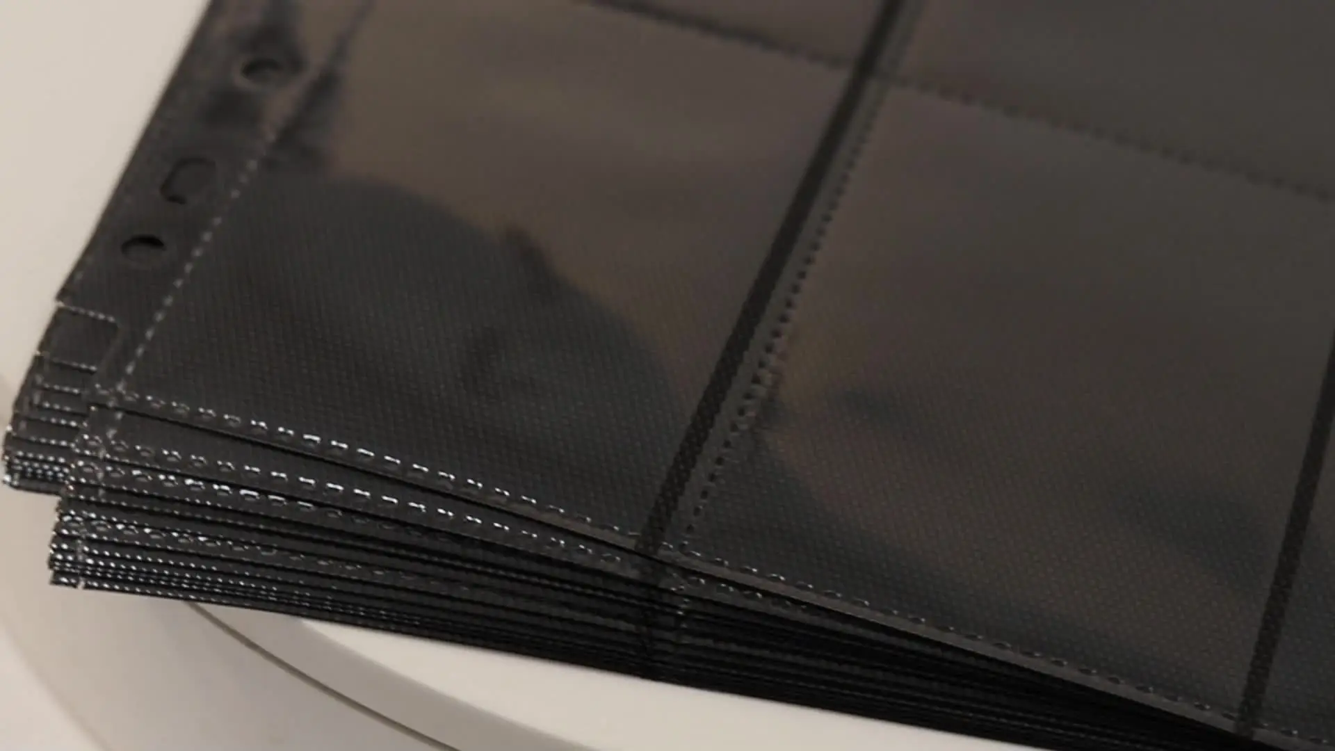 how to sleeve double sided cards Amazon.com: 360 Pockets Binder Card Sleeves Double-Sided 9 Pocket Trading  Card Pages for 3 Ring Binder, Clear Plastic Pages Sleeves for Sport Cards,  Business Cards, Game Cards, Photos (20 Pack) : Toys & Games main image 0