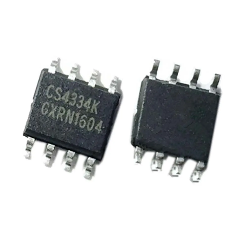 

10pcs/lot CS4334-KSZ SOP-8 CS4334 4334KSZ CS4334KSZ In Stock