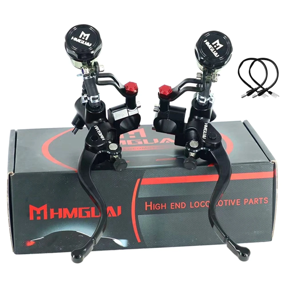 

17.5RCS Motorcycle Brake Clutch Pump Lever Brake Master Cylinder Radial Mount 22mm For Yamaha Kawasaki Suzuki Racing Dirt Bike