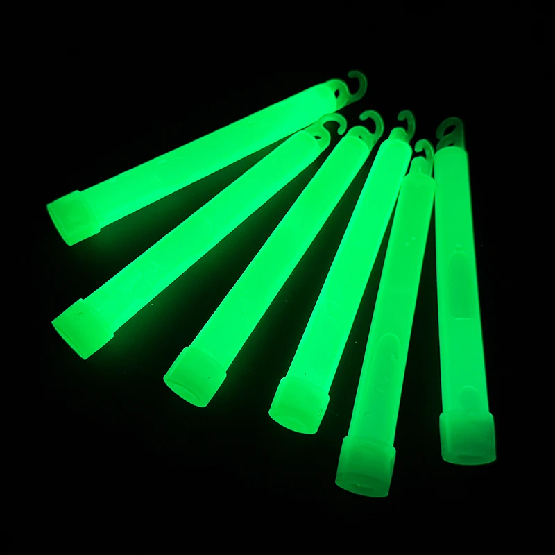 5/10 stücke Glow Sticks Mit Haken Glow In The Dark Geburtstag Party Hochzeit Dekoration Wandern Camping Outdoor Notfall leuchten Stick – Detail 13