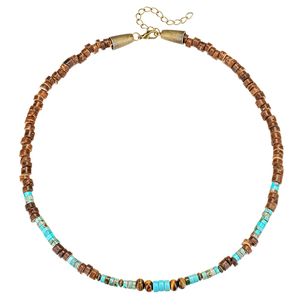 l nut ell Men's Nelace Cross-Border King Stone Separator Faion Jewelry Accories New Sle Summer Trend