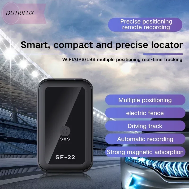 Car GPS Locator Anti-Lost Recording Tracking Device Voice Control Phone Wifi + LBS + AGP Position