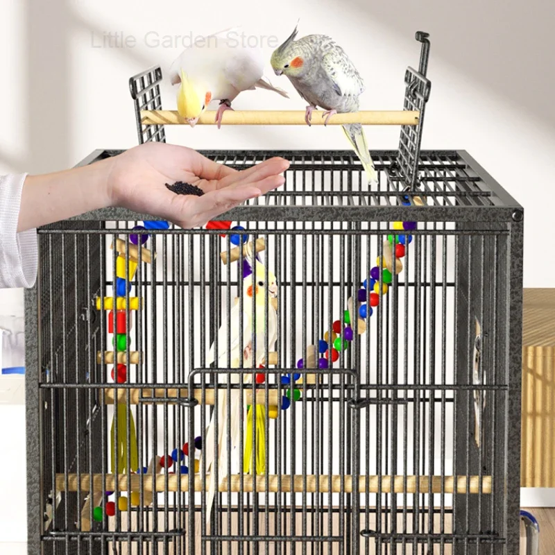 Grandes cages à oiseaux en métal de luxe pour l'extérieur, cage à oiseaux spéciale pour la maison, perruche canari, parc d'élevage, VogelKevin, produits pour animaux de compagnie, WZ50BC